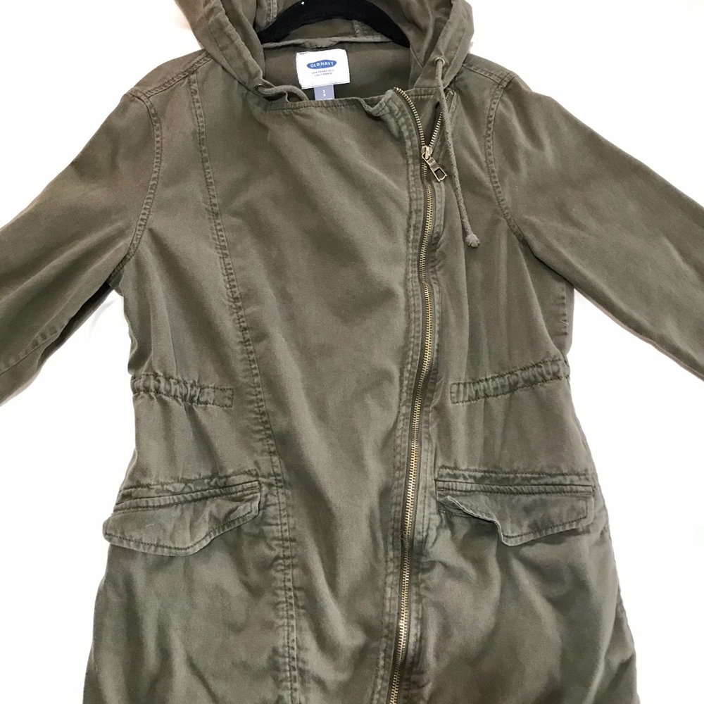 Army green jacket